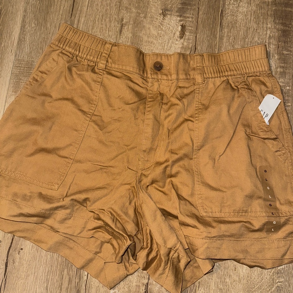 Tan Casual Shorts